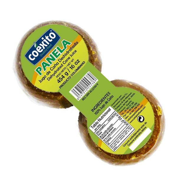 Panela fraccionada, 4 unds 454 g