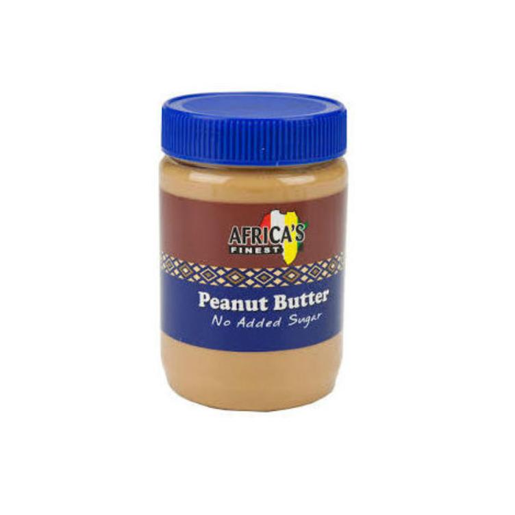 Peanutbutter Africa`s Finest No Sugar Added 500g