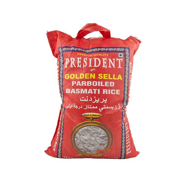 President Golden Sella Basmati Rice 5 kg