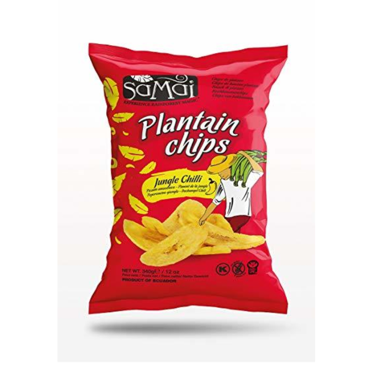 Samai Plantain Chips Jungle Chili 75 g