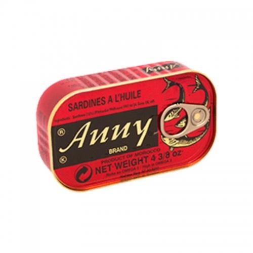 Sardines Anny - Vegetable Oil 125 g