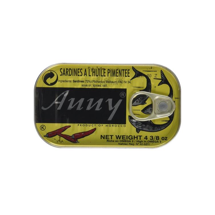 Sardines Anny - Vegetable Oil hot 125 g