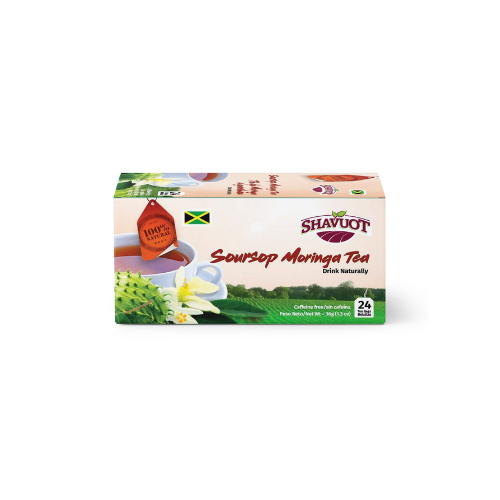 Shavuot Soursop Moringa Tea 24 Bags
