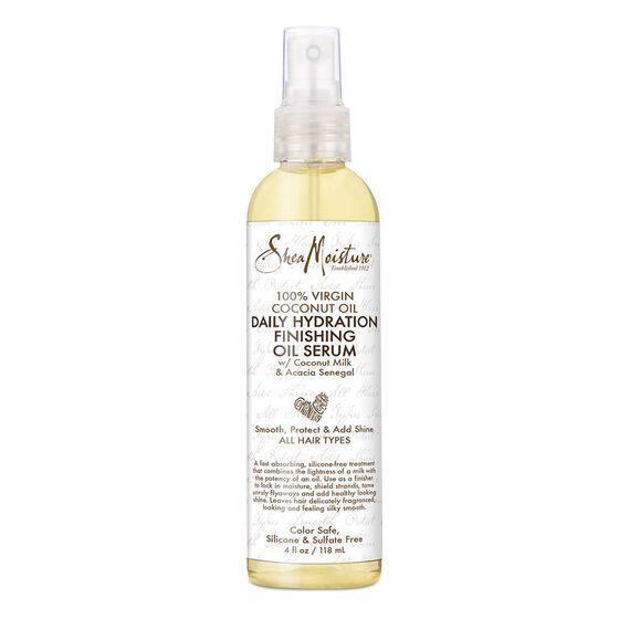 Shea Moisture 100% Virgin Coconut Oil Daily Hydration Finishing Oil Serum 118 ml