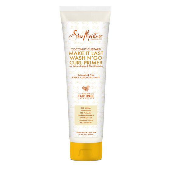 Shea Moisture Coconut Custard Make It Last Wash N` Go Curl Primer 305 ml