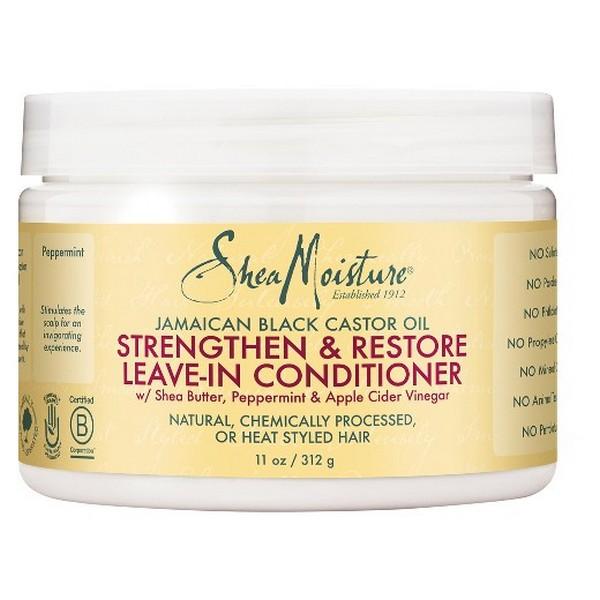 Shea Moisture Jamaican Black Castor Oil Strengthen/Grow and Restore Leave-In Conditioner 444 ml