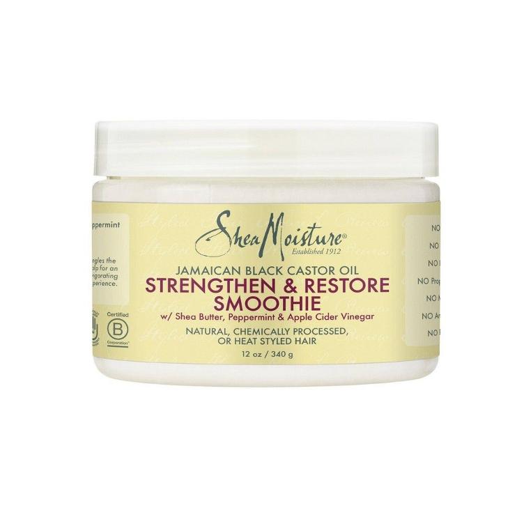 Shea Moisture Strengthen and Restore Smoothie with Jamaican Black Castor Oil 340 g