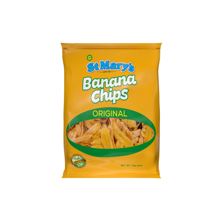 St. Marys Banana Chips Jamaica 142g
