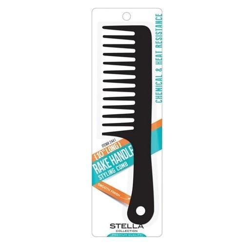 Stella Collection 10` Rake Handle Styling Comb
