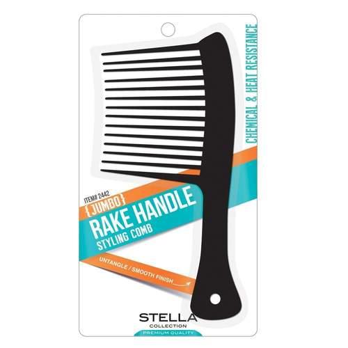 Stella Collection Jumbo Rake Handle Styling Comb
