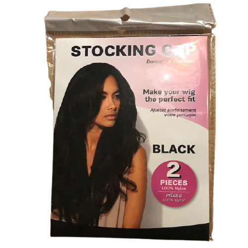 Stocking Cap Black 2 Pieces