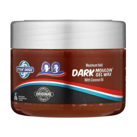 Stylin` Dredz Dark Mouldin` Gel Wax 250 ml