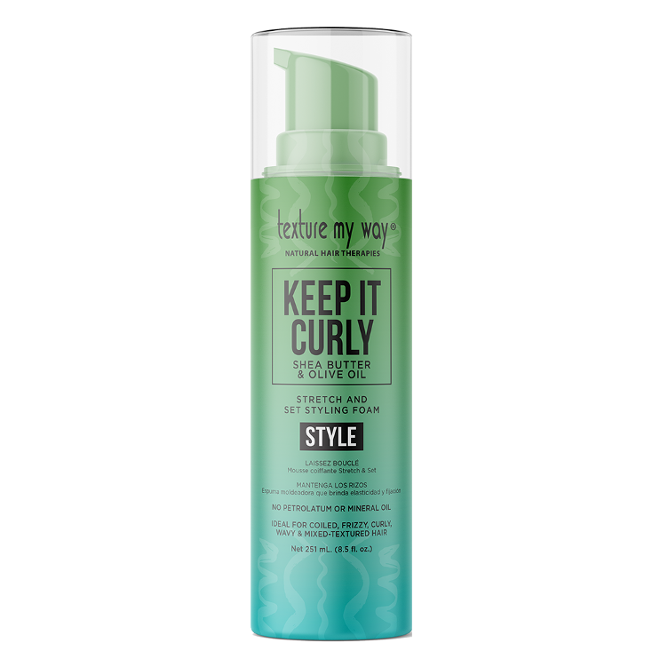 Texture My Way Keep It Curly Stretch & Set Styling Foam 251 ml