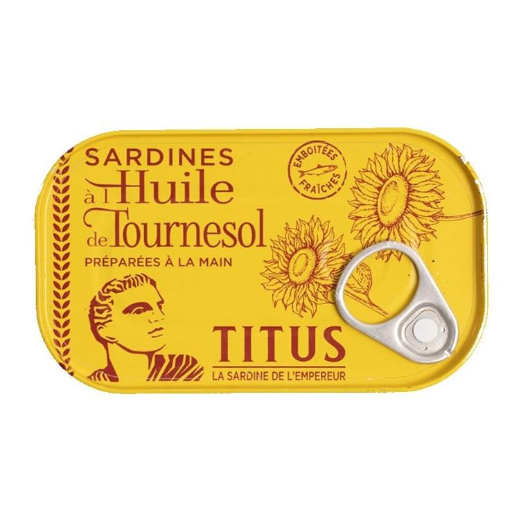 Titus Sardines in Vegetable Oil 125g