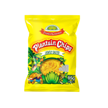 Tropical Gourmet lightly salted Plantain Chips 85g