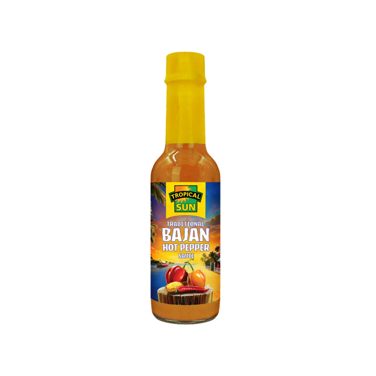 Tropical Sun Bajan Hot Pepper Sauce 150 ml