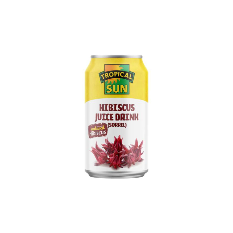 Tropical Sun Hibiscus Juice Drink 330 ml