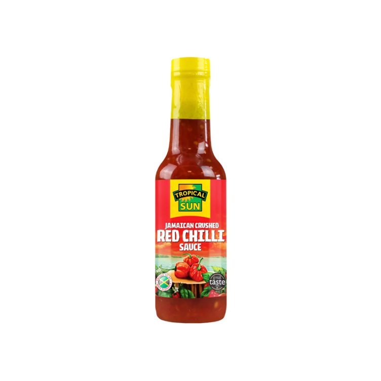 Tropical Sun Jamaican Crushed Red Chilli Sauce 142 ml