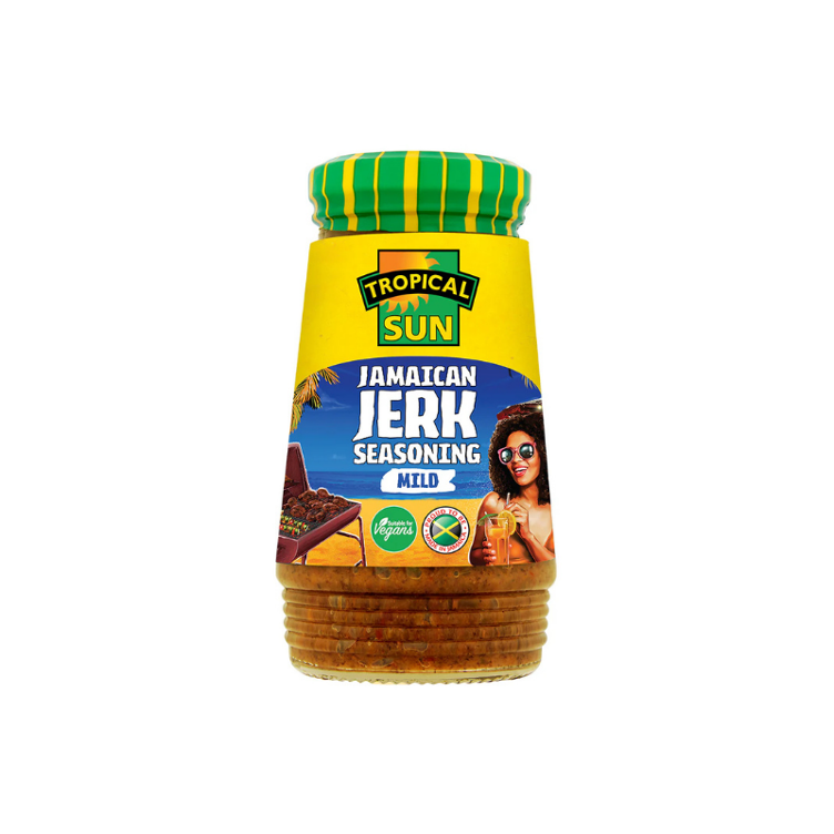 Tropical Sun Jerk Seasoning Jar mild 280g