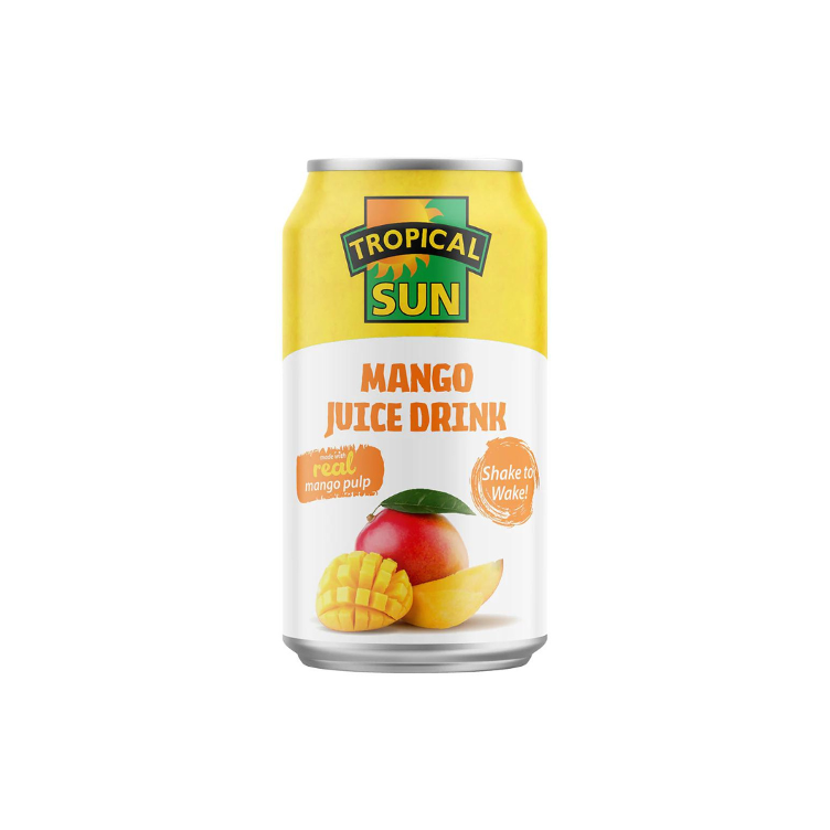 Tropical Sun Mango Juice Drink with Pulp 330ml