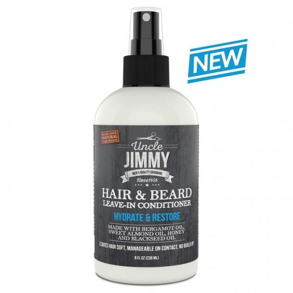 Uncle Jimmy Hair & Beard Leave In Conditioner 236ml