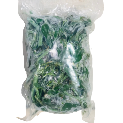 Water Leaves washed and frozen 1 kg