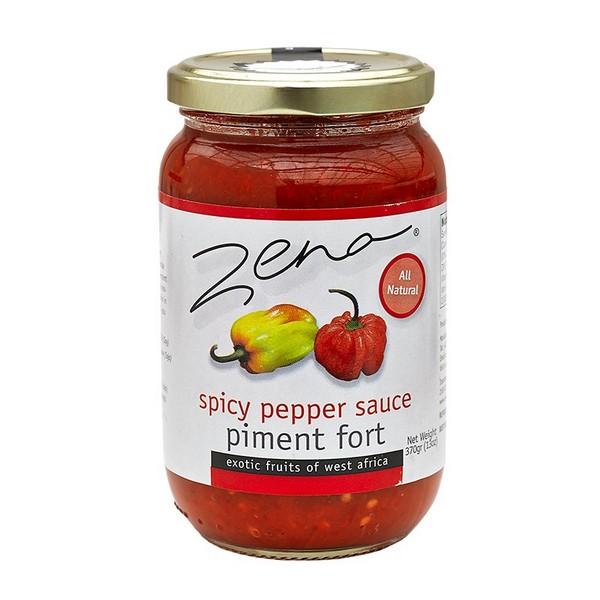 ZENA Spicy Pepper Sauce with grains 370 g