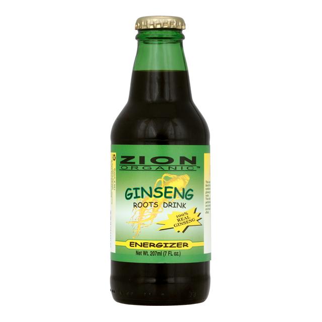 Zion Organic Ginseng Roots Energizer Drink 207ml